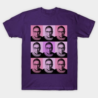 RBG - Superstar in Lavender T-Shirt